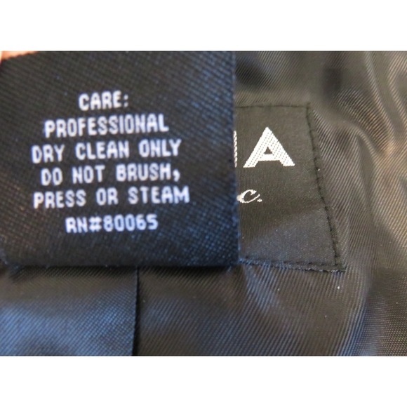 Olympia Limited Inc Textured Black Faux Fur Mid Length Coat Women Small - Picture 5 of 5